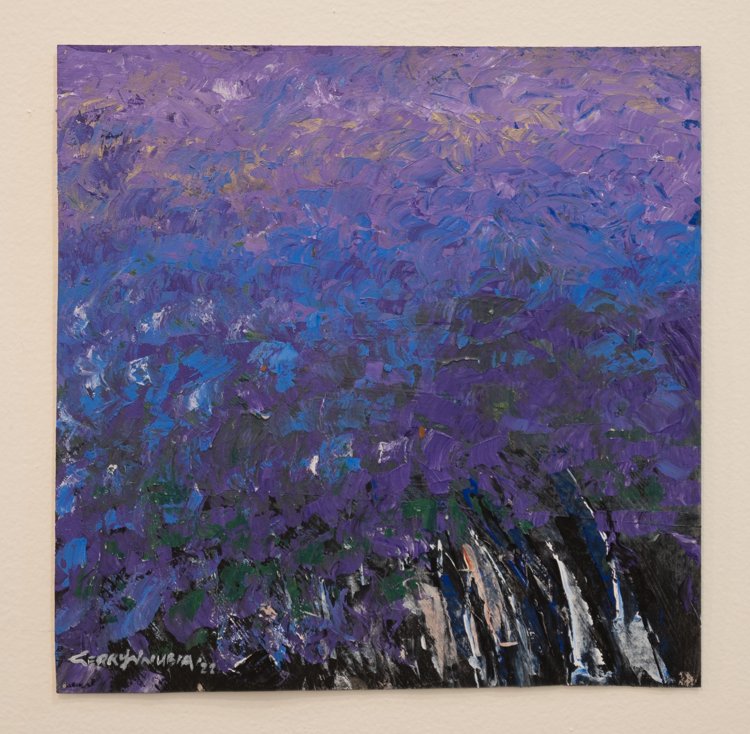 Gerry Nnubia, Blue Light, 2022