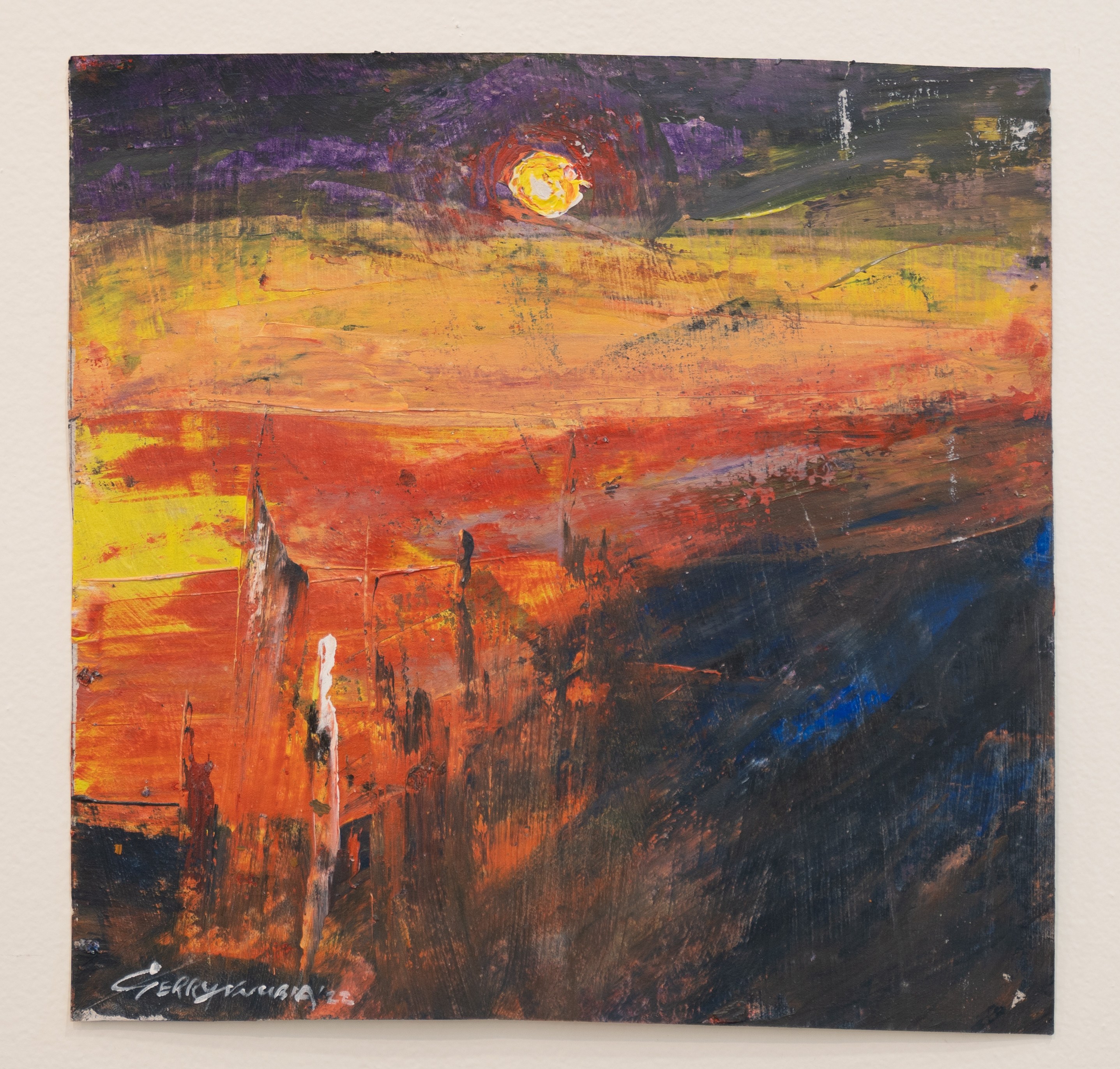 Gerry Nnubia, Night Sun , 2022