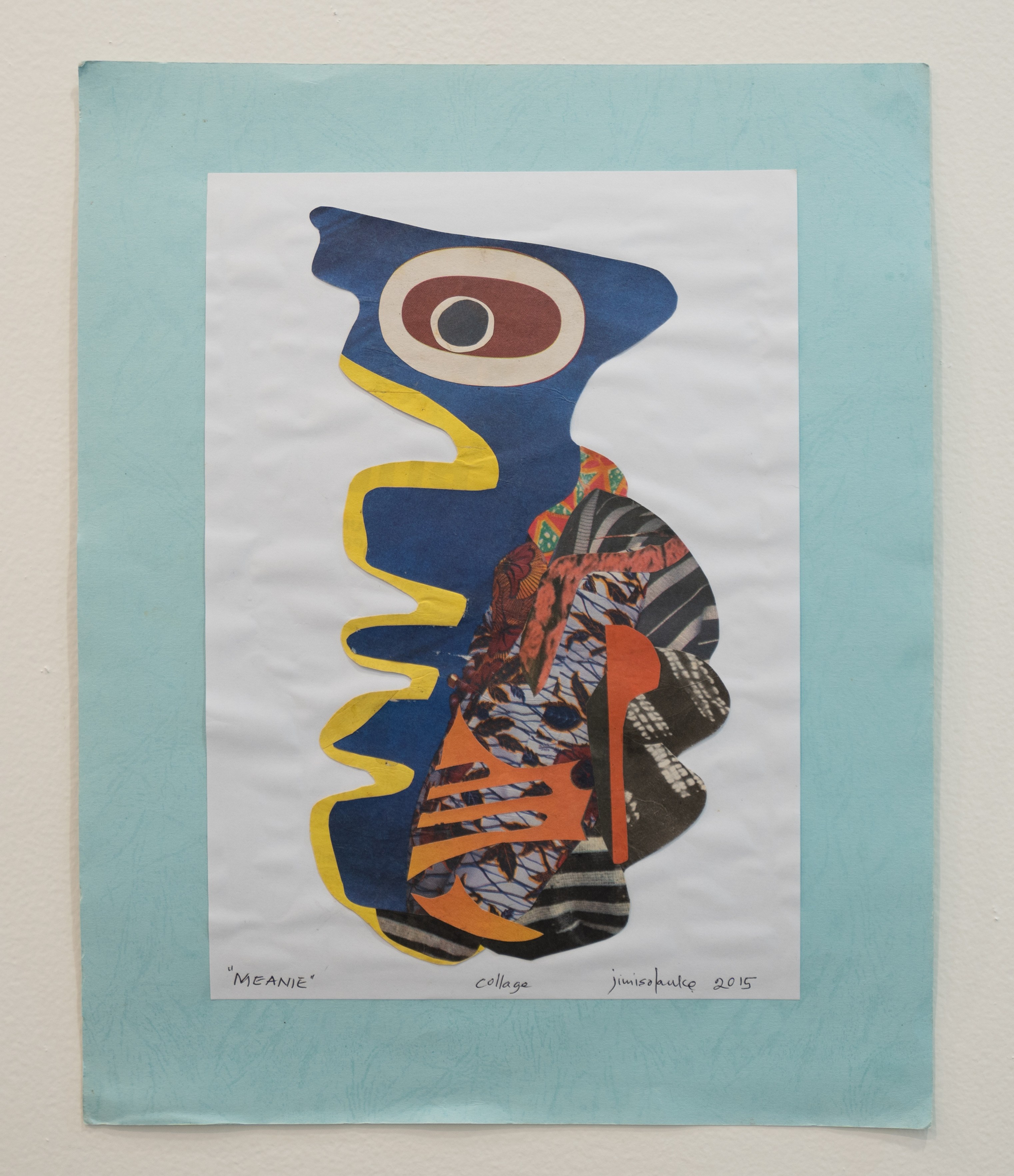 SOLD Jimi Solanke, Folktale Collage Series,