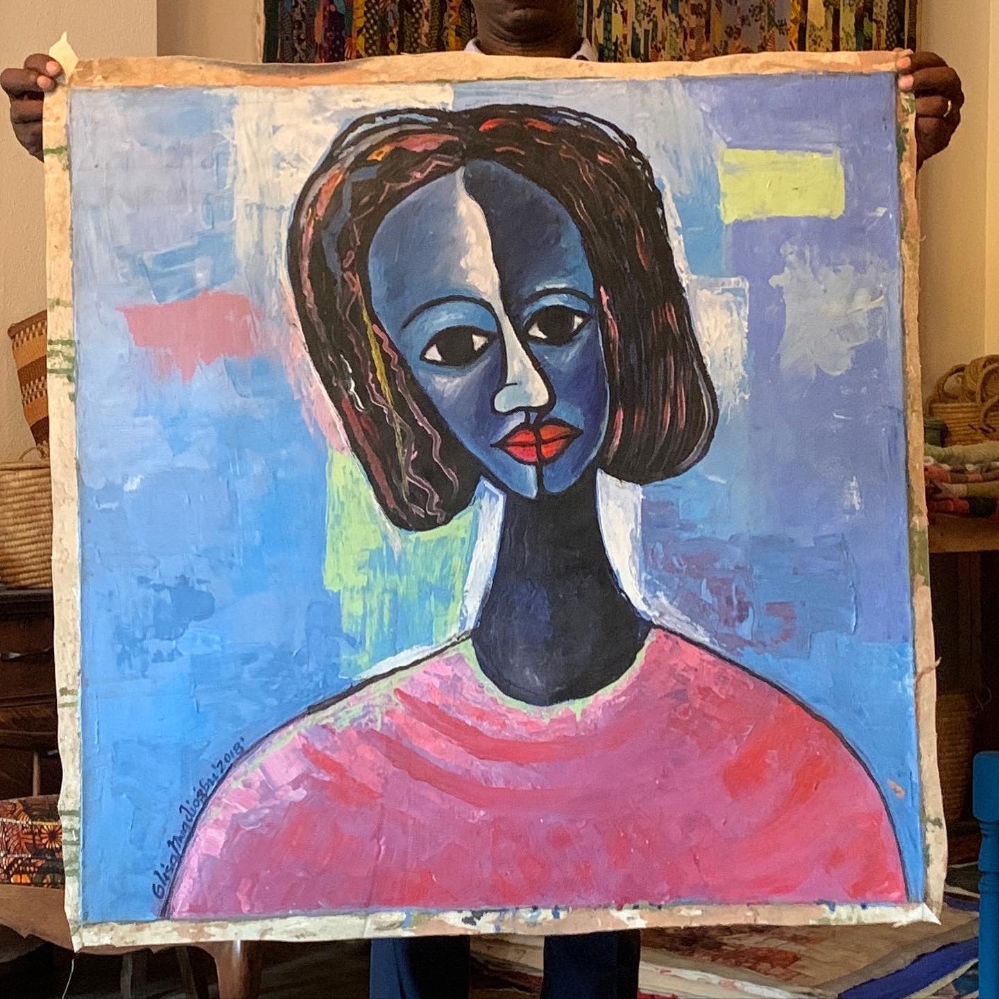 Mona Lesa Blue, 2018