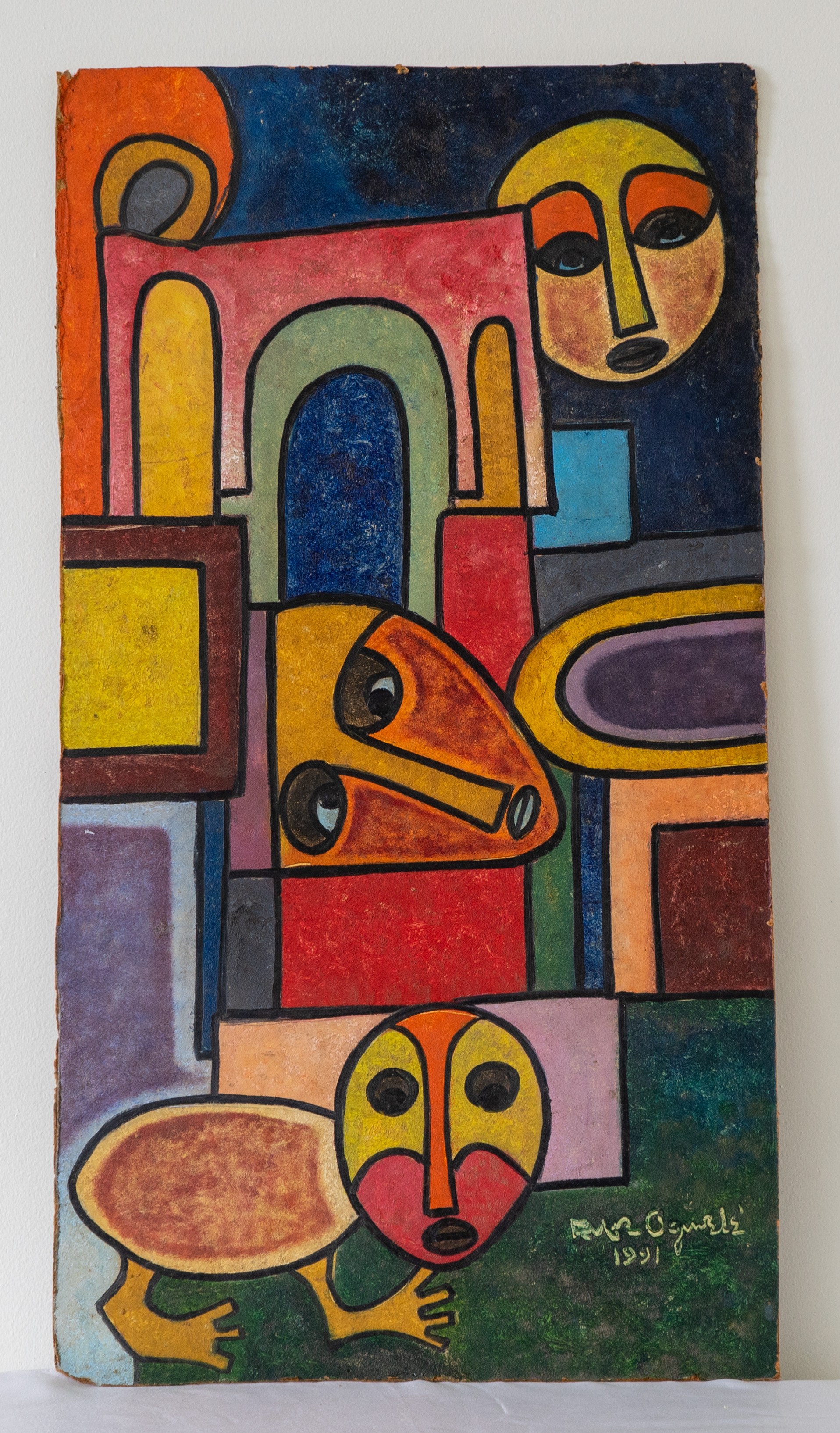 Rufus Ogundele, Animal Kingdom, 1991 SOLD