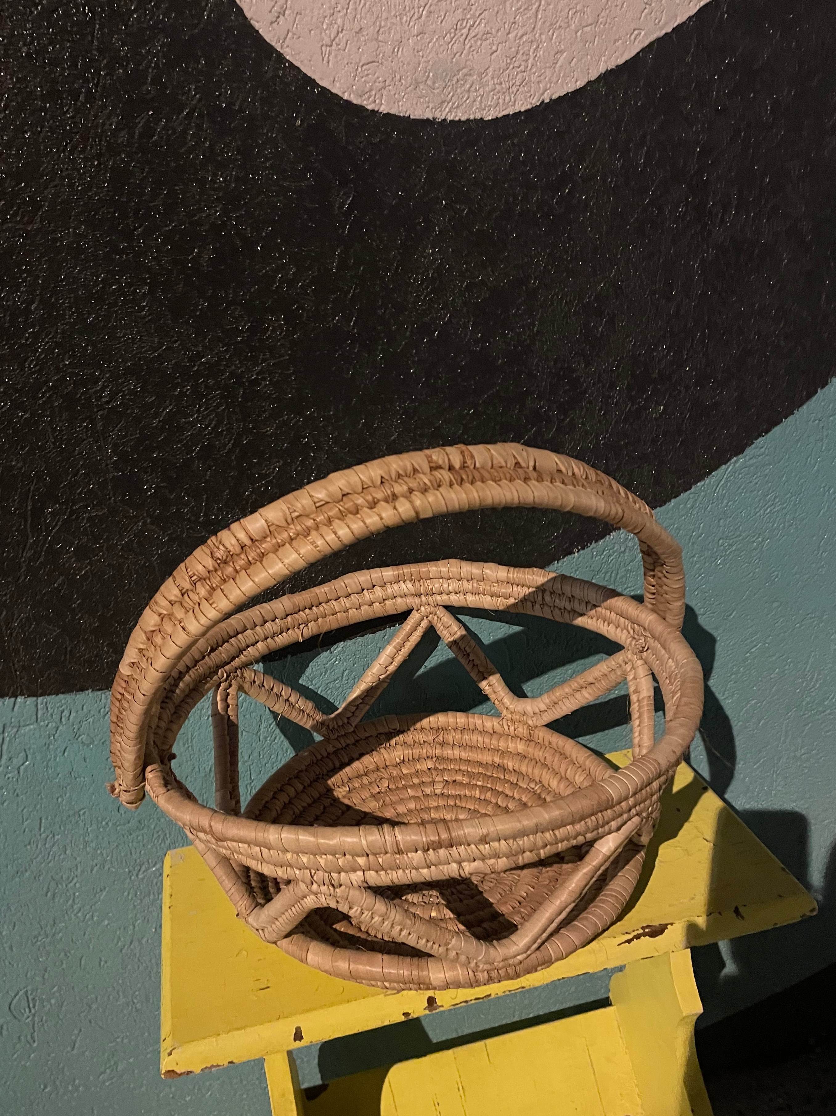 Woven Star Basket 