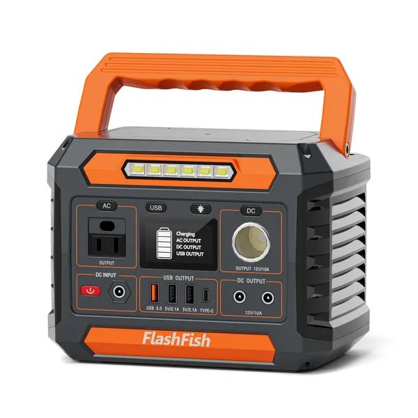 Flashfish: 300W Portable Solar Power Station 62400mAh