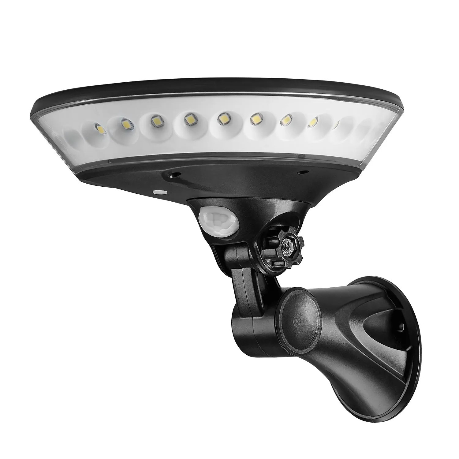 SUNPOWER/EPISTAR: 360 Degree Adjustable Luminous 1.5W-5.5V/80-450Lm Solar Powered Wall LED Light