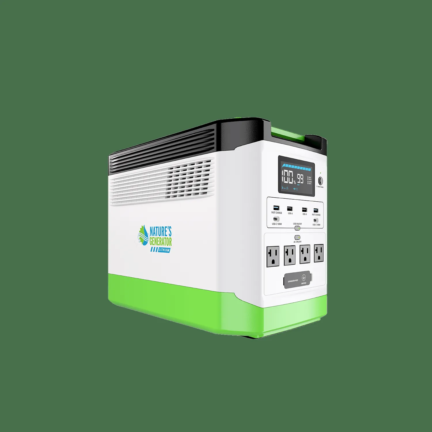 High Capacity Expandable Lithium 1800 Power Station