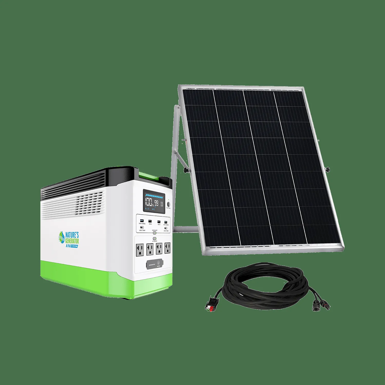 High Capacity Lithium 1800 Solar Generator