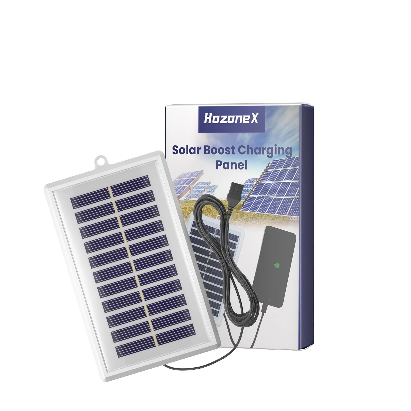 HozoneX: Solar Boost Polycrystalline Charging Panel