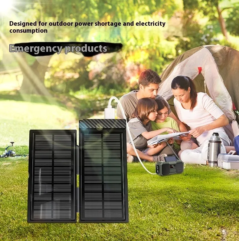 GJB Products: Foldable Compact 2W 5V Solar Charging Board