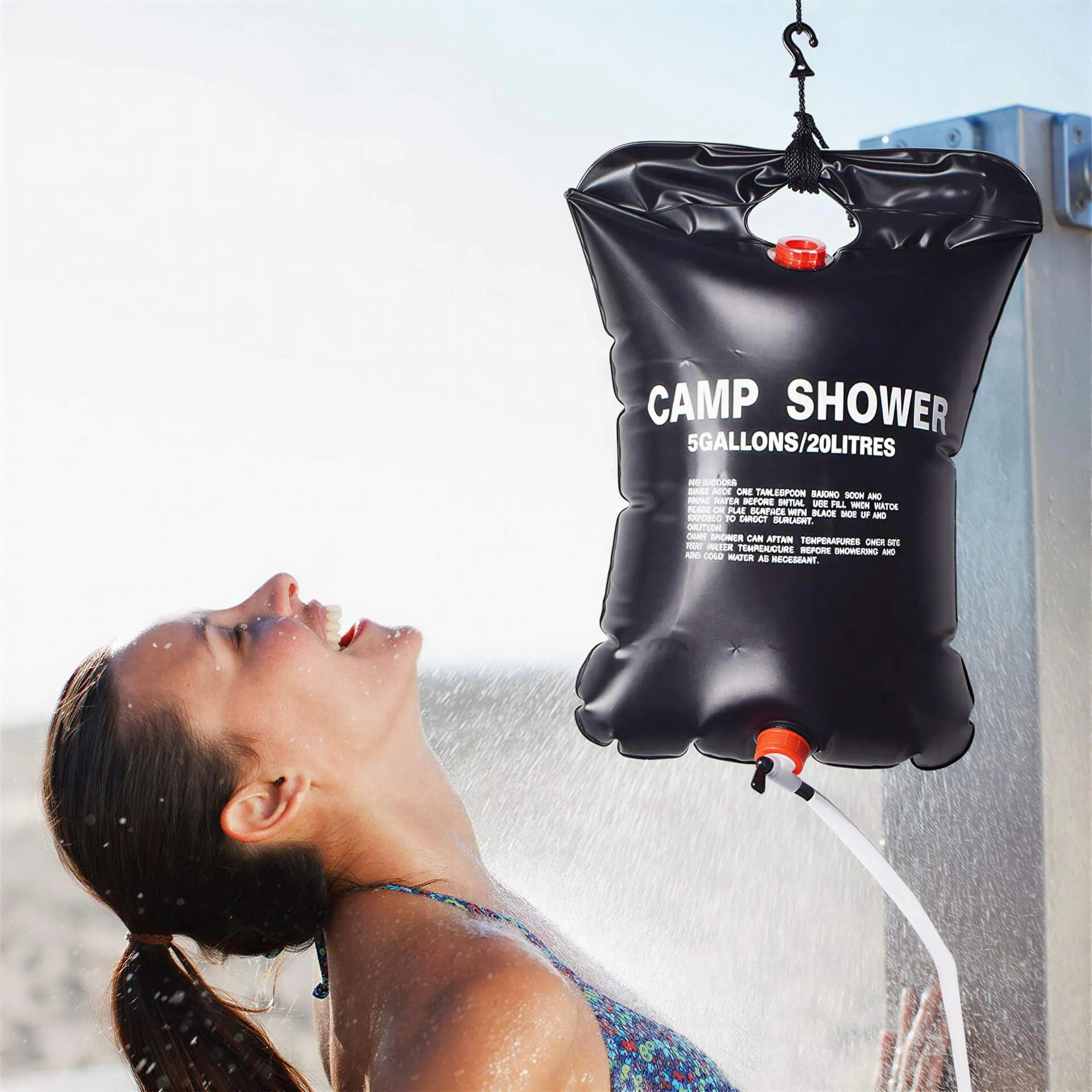 PBAZIH: 10L Solar Camping Shower Bag