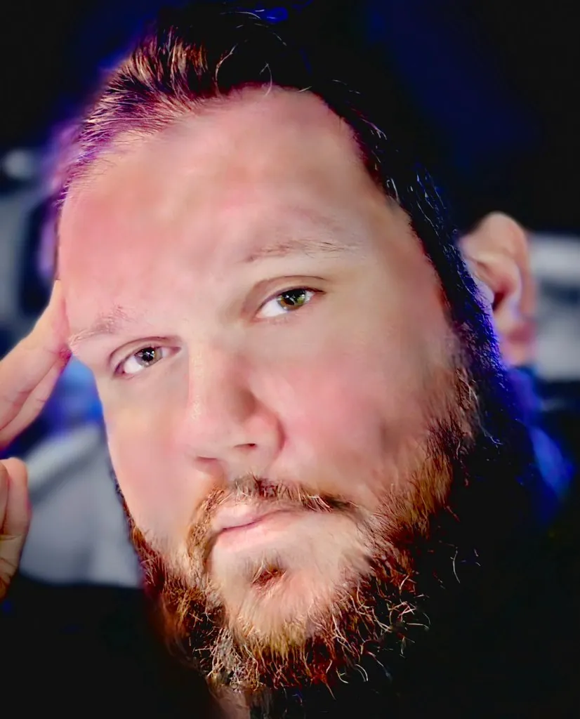 Dustin Nova close-up portrait