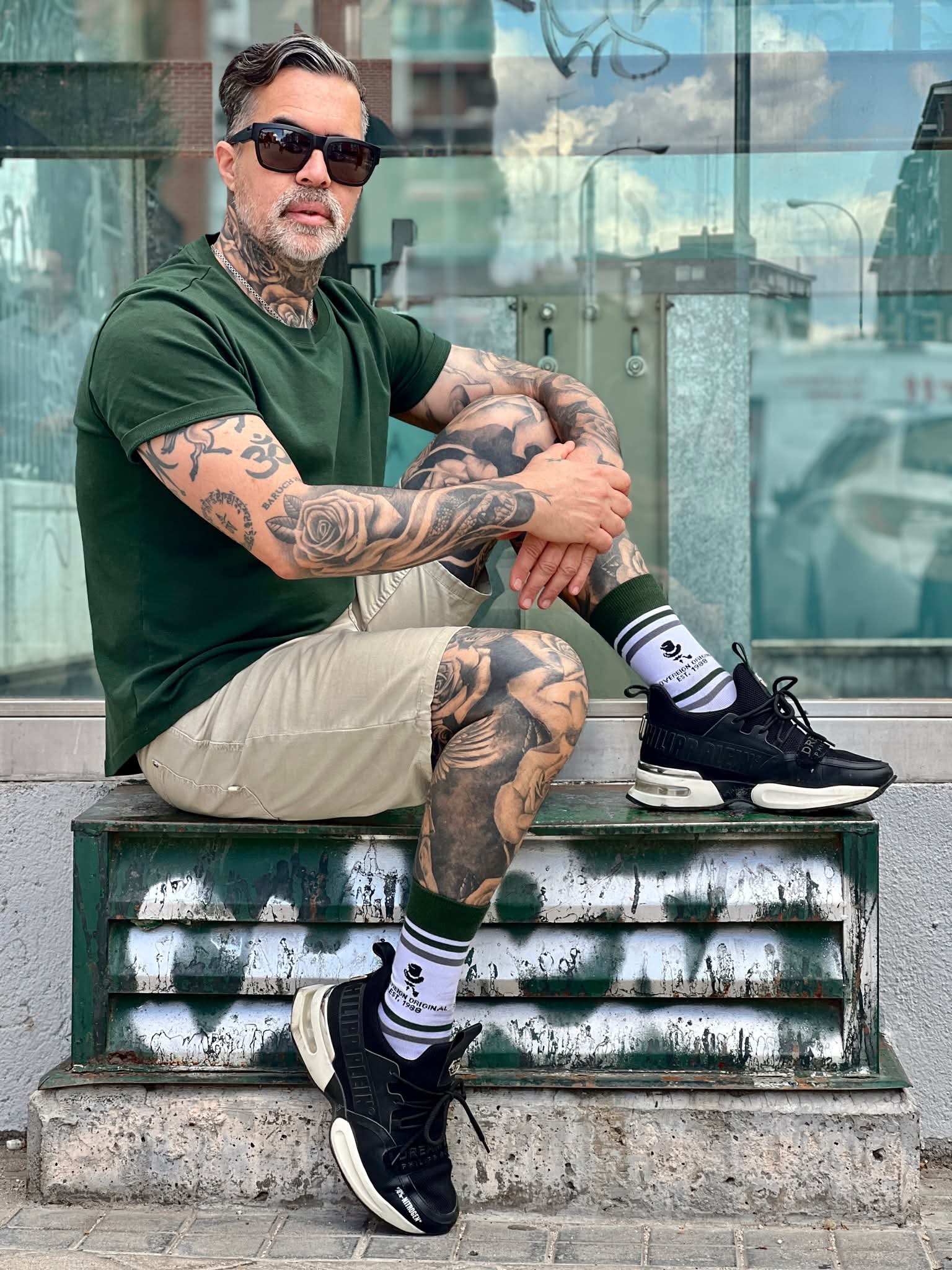 Sovereign Original Heritage socks worn with casual style