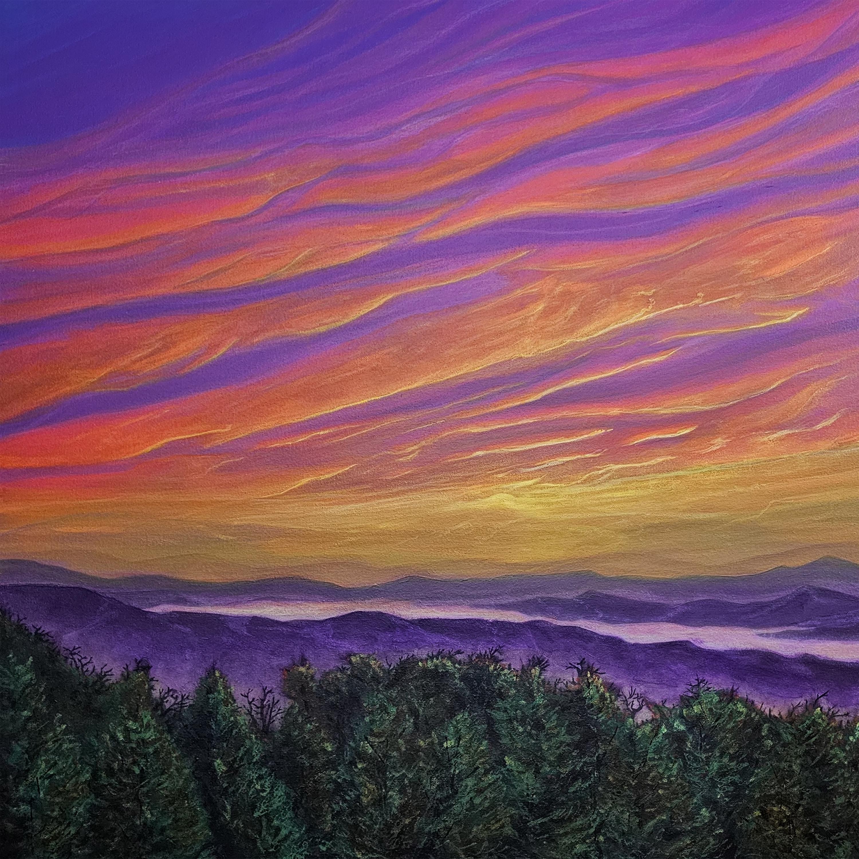 Evening Over the Blue Ridge, view 2