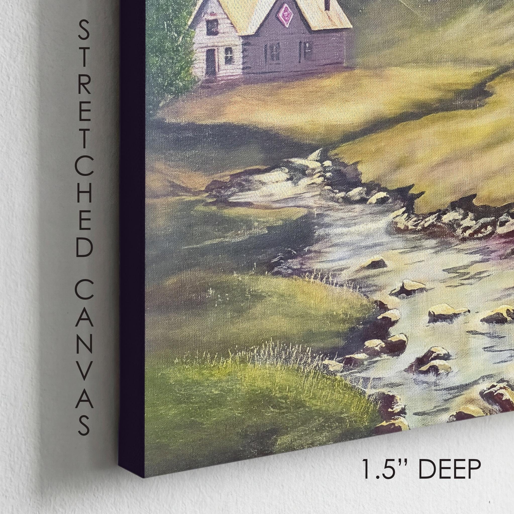 Misty Mountain Stream, view 3