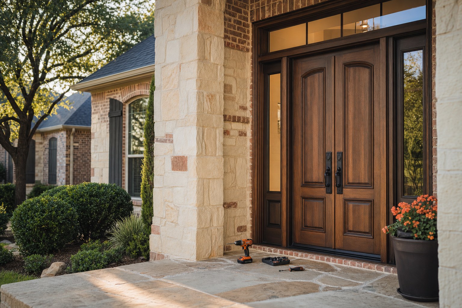 Therma-Tru fiberglass doors