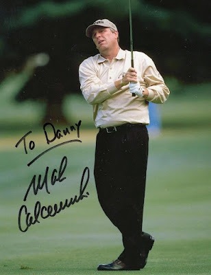 Signed item for Autograph #10 – Mark Calcavecchia – PGA Golfer