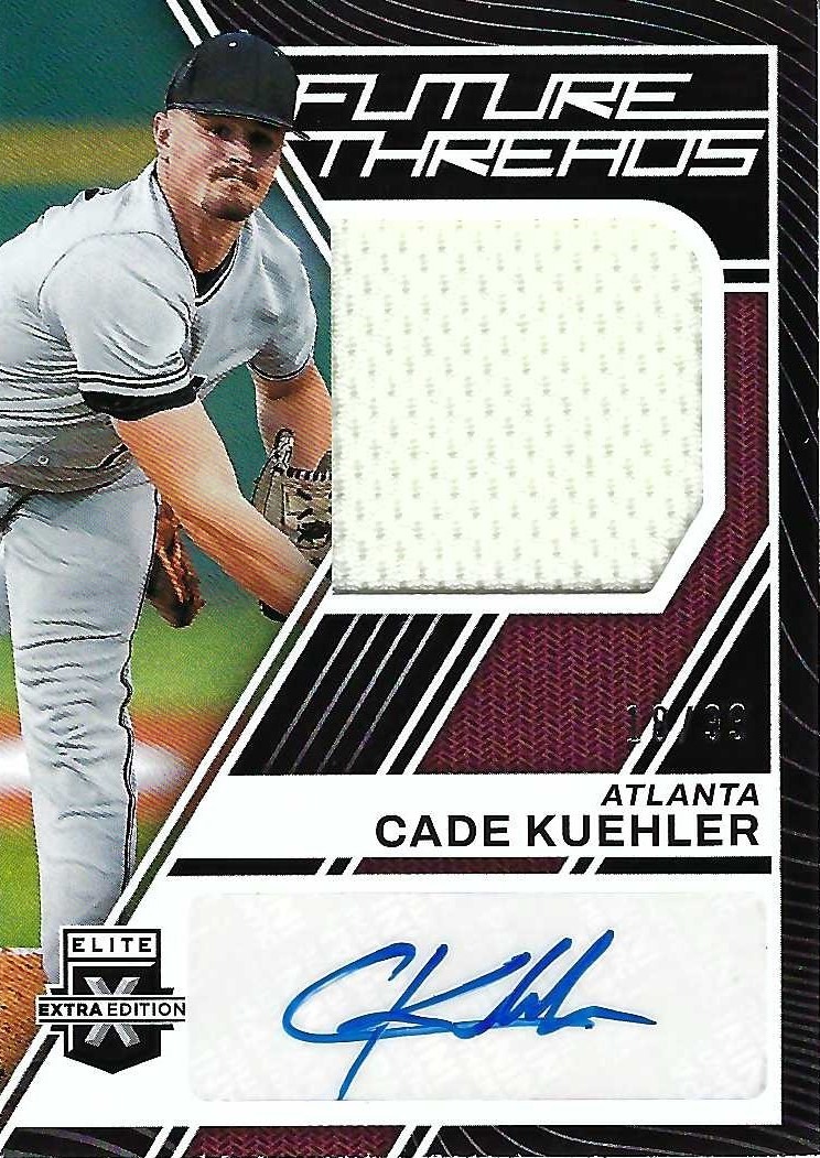 Signed item for Autograph #103 – Cade Kuehler – Atlanta Braves – MLB
