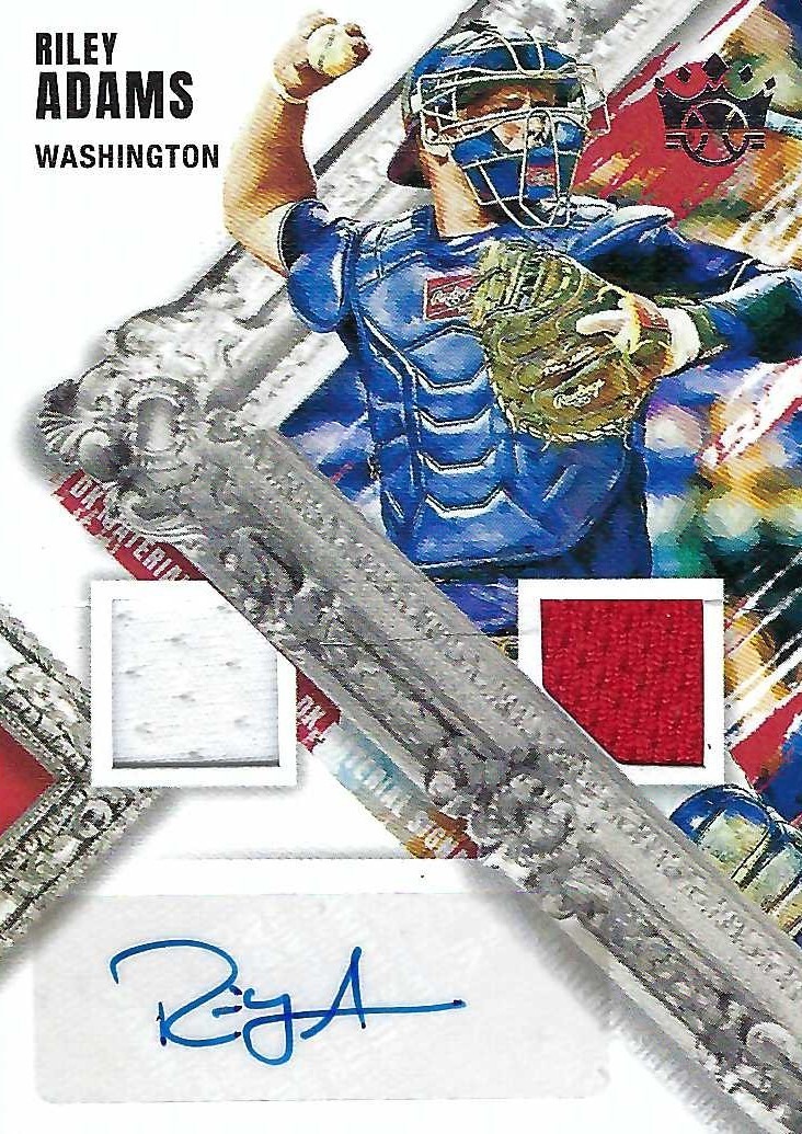 Signed item for Autograph #104 – Riley Adams – Washington Nationals – MLB