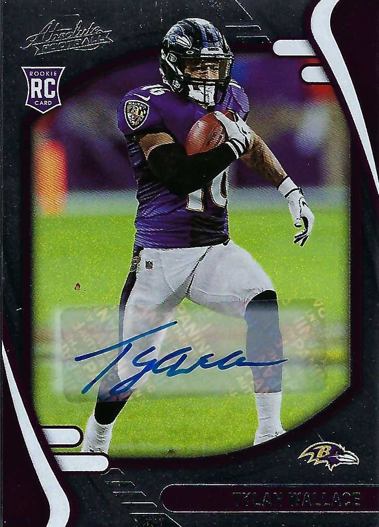 Signed item for Autograph #106 – Tylan Wallace – Baltimore Ravens – NFL