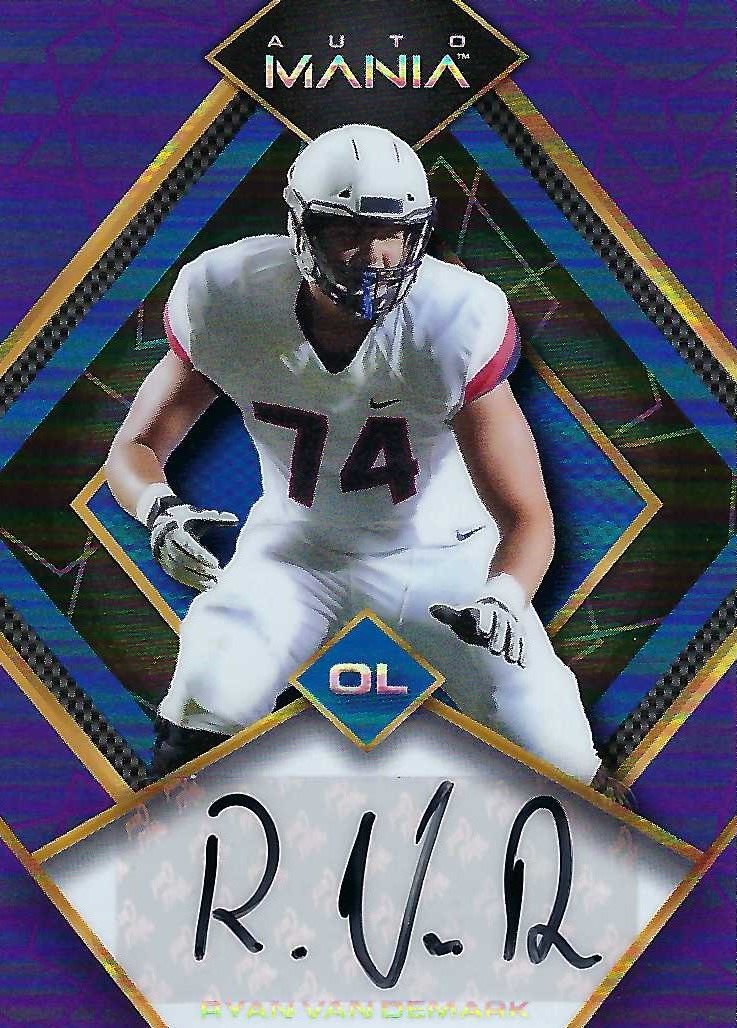 Signed item for Autograph #115 – Ryan Van Demark – Connecticut Huskies – NCAA