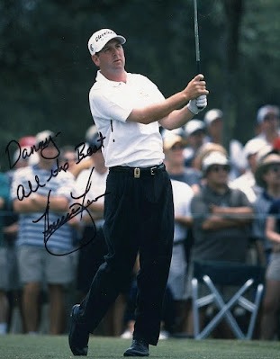 Signed item for Autograph #12 – Harrison Frazar – PGA Golfer