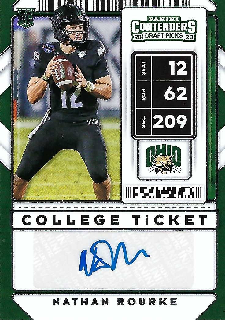 Signed item for Autograph #121 – Nathan Rourke – Ohio Bobcats – NCAA