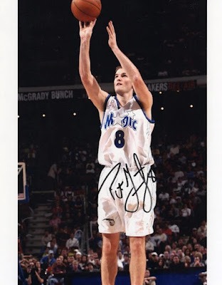Signed item for Autograph #13 – Pat Garrity – Orlando Magic – NBA