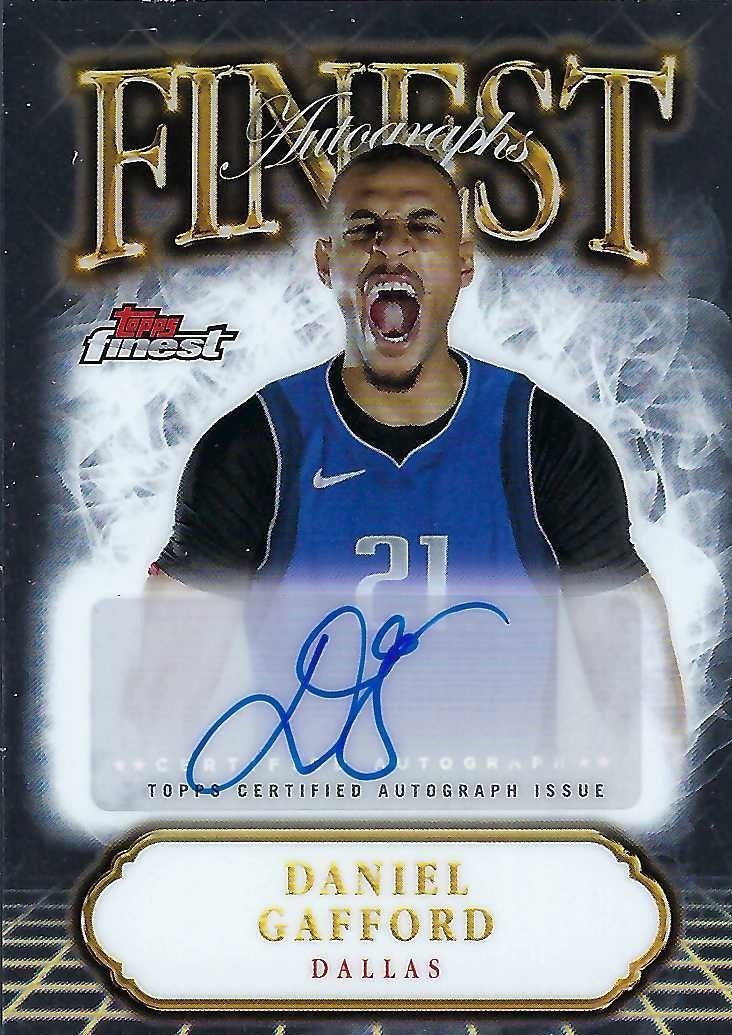 Signed item for Autograph #139 – Daniel Gafford – Dallas Mavericks – NBA