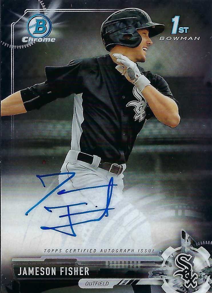 Signed item for Autograph #144 – Jameson Fisher – Chicago White Sox – MLB