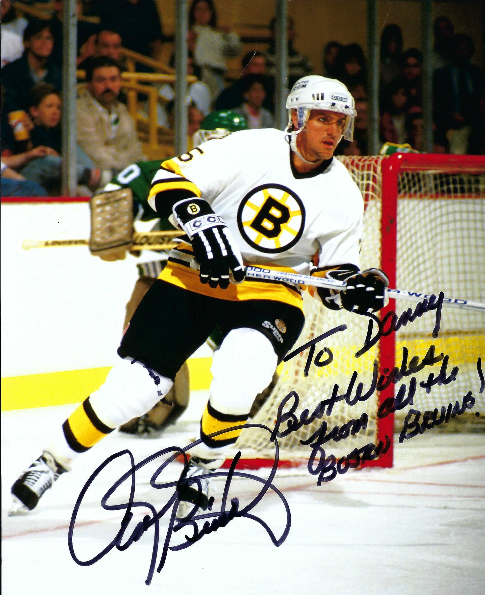 Signed item for Autograph #155 – Andy Brickley – Boston Bruins – NHL
