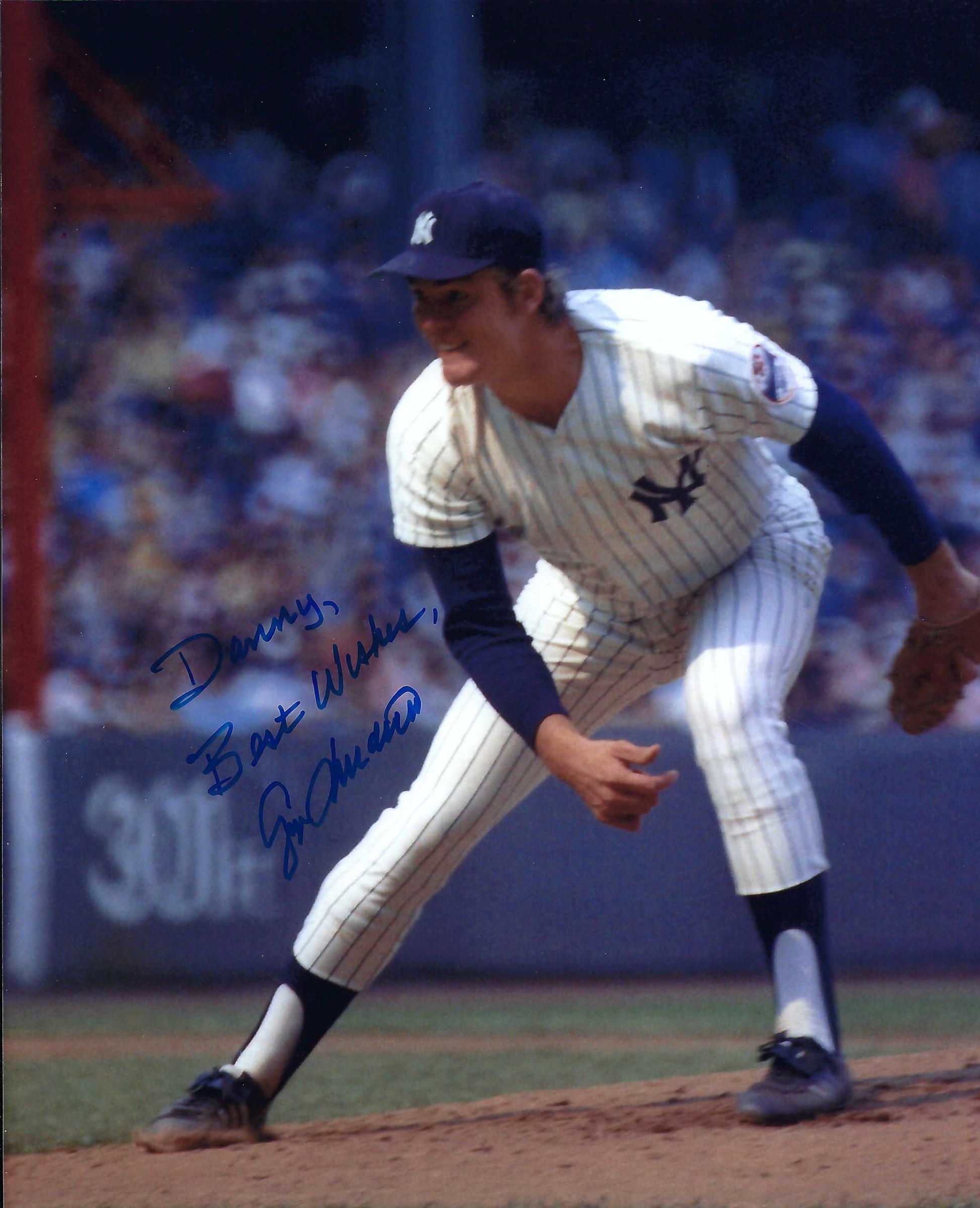 Signed item for Autograph #164 – George “Doc” Medich – New York Yankee – MLB