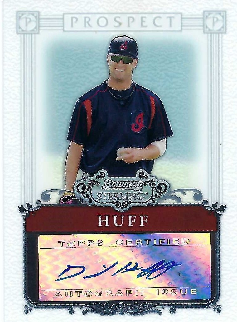 Signed item for Autograph #168 – David Huff – Cleveland Indians – MLB