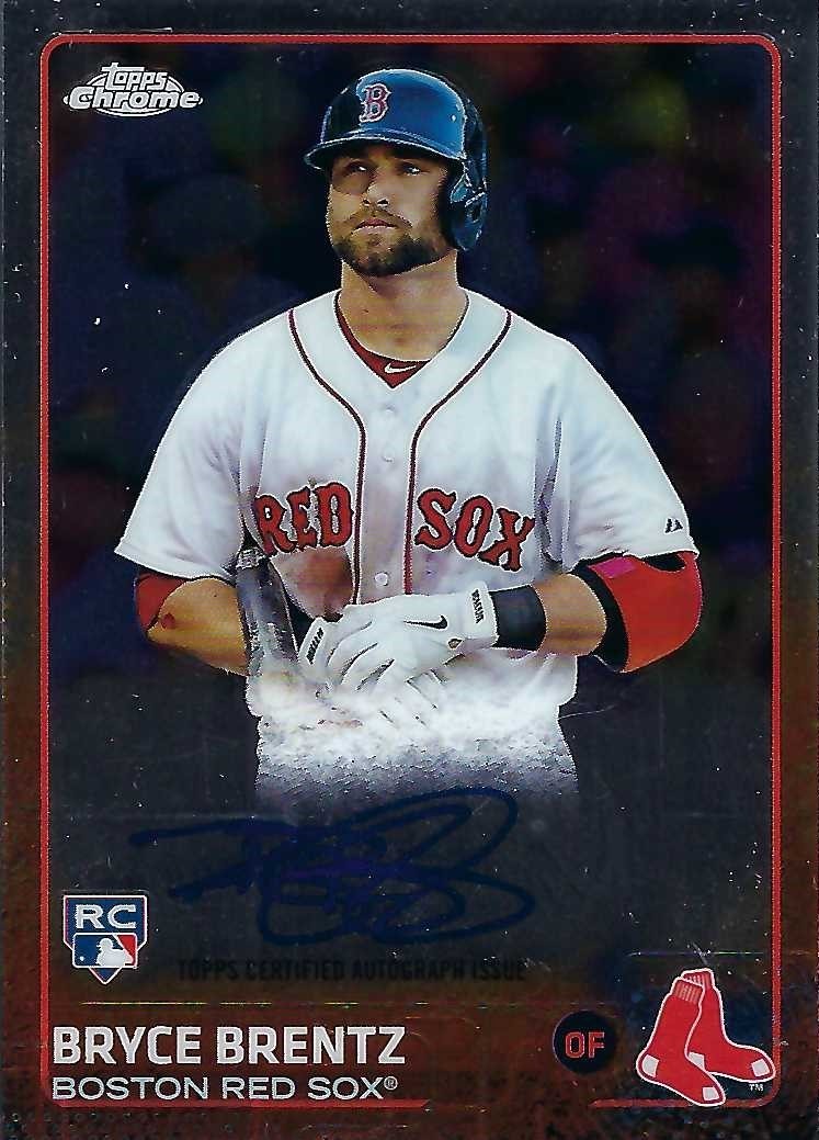 Signed item for Autograph #173 – Bryce Brentz – Boston Red Sox – MLB
