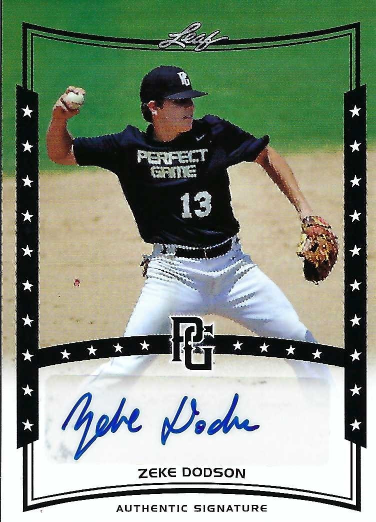 Signed item for Autograph #186 – Zeke Dodson – Lipscomb University – NCAA