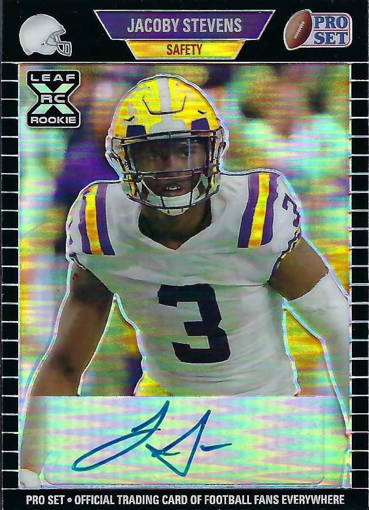 Signed item for Autograph #188 – JaCoby Stevens – LSU – NCAA