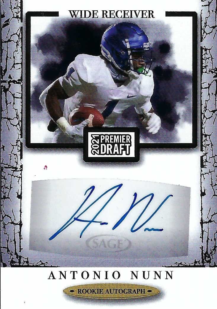 Signed item for Autograph #202 – Antonio Nunn – Buffalo Bulls – NCAA