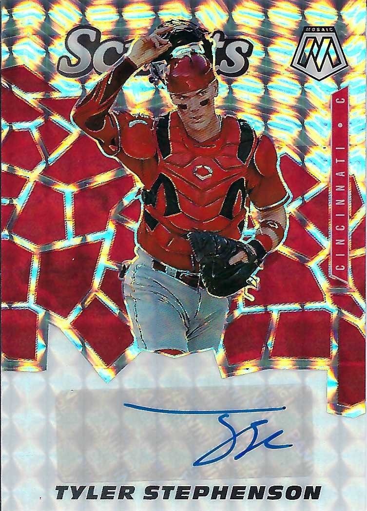 Signed item for Autograph #205 – Tyler Stephenson – Cincinnati Reds – MLB
