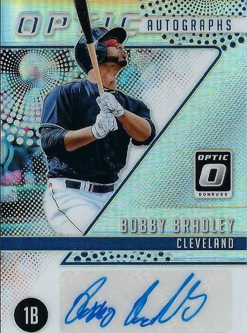 Signed item for Autograph #215 – Bobby Bradley – Cleveland Indians – MLB