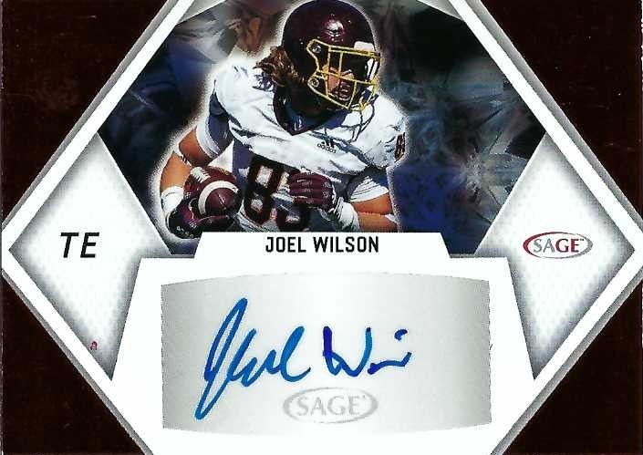 Signed item for Autograph #226 – Joel Wilson – Central Michigan University – NCAA