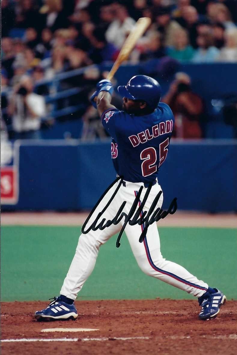 Signed item for Autograph #391 – Carlos Delgado – Toronto Blue Jays – MLB