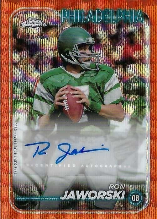 Signed item for Autograph #240 – Ron Jaworski – Philadelphia Eagles – NFL