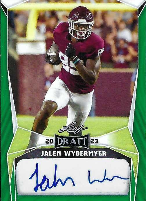 Signed item for Autograph #250 – Jalen Wydermyer – Texas A&M University