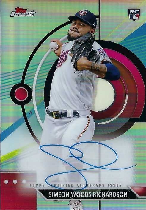 Signed item for Autograph #251 – Simeon Woods Richardson – Minnesota Twins – MLB