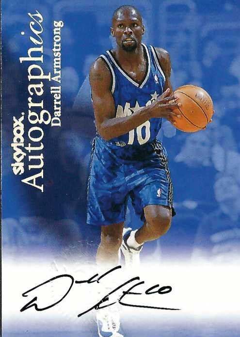Signed item for Autograph #252 – Darrell Armstrong – Orlando Magic – NBA