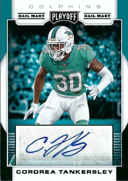 Signed item for Autograph #253 – Cordrea Tankersley – Miami Dolphins – NFL