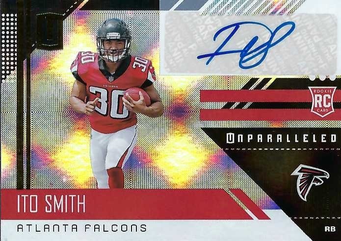 Signed item for Autograph #257 – Ito Smith – Atlanta Falcons – NFL