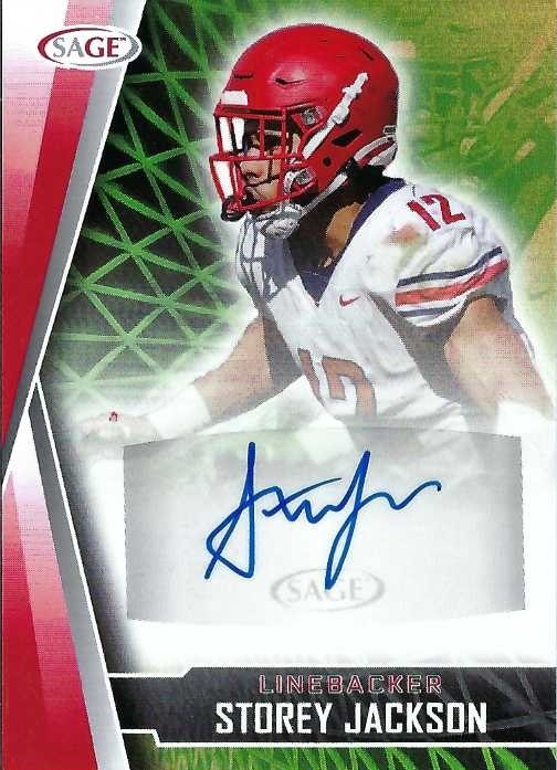 Signed item for Autograph #266 – Storey Jackson – Liberty University – NCAA