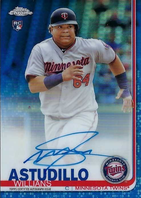 Signed item for Autograph #272 – Willians Astudillo – Minnesota Twins – MLB
