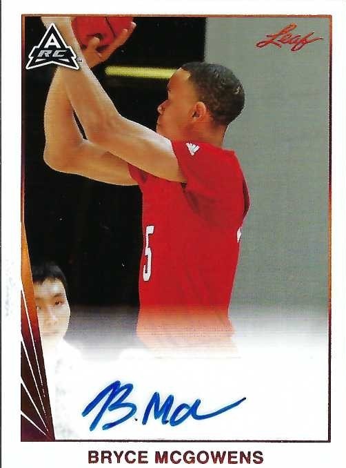 Signed item for Autograph #276 – Bryce McGowens – University of Nebraska – NCAA