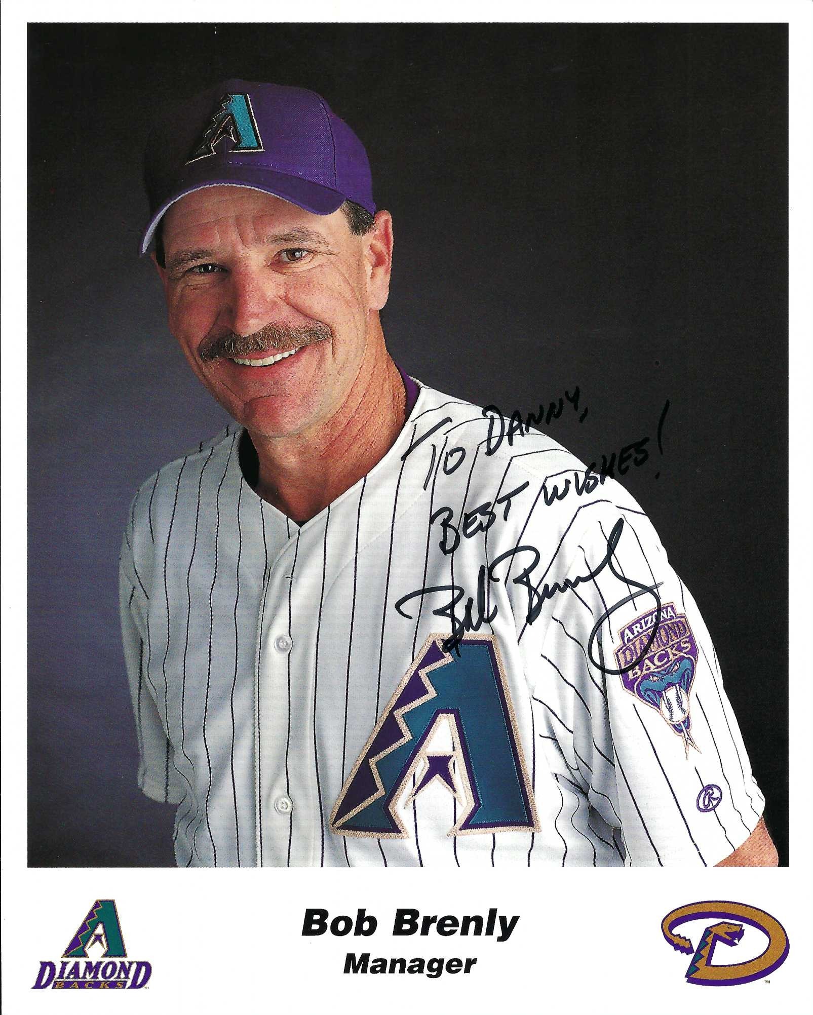 Signed item for Autograph #281 – Bob Brenly – Arizona Diamondbacks – MLB