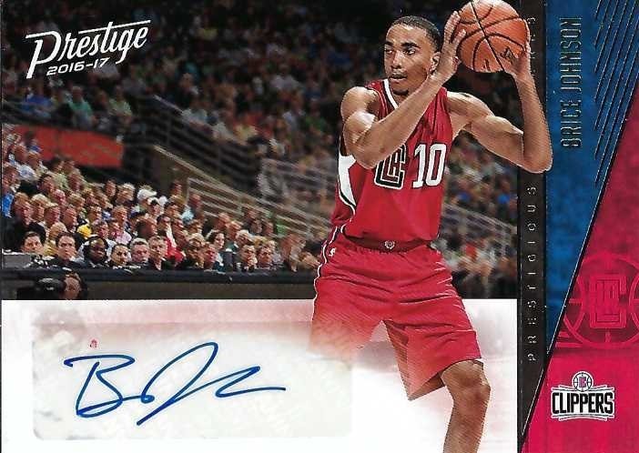 Signed item for Autograph #287 – Brice Johnson – Los Angeles Clippers – NBA